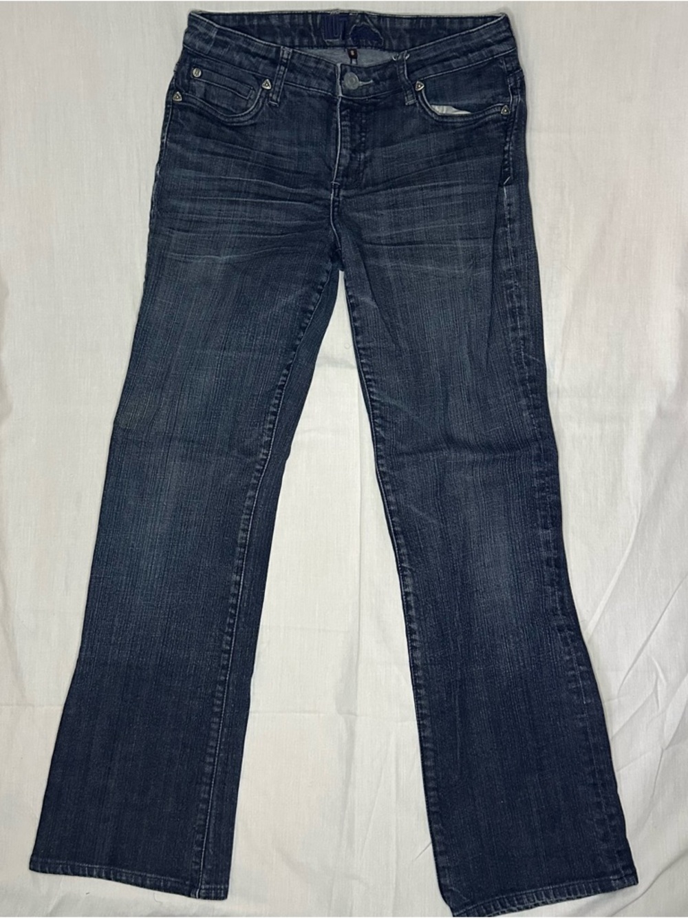 Kut from the Kloth Dark Indigo Wide Leg Jeans